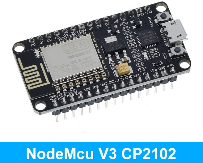 무선 모듈 CH340/CP2102/CH9102X NodeMcu V3 V2 V2.1 Lua WIFI ESP8266 ESP-12E/F 기반 사물 인터넷 개발 보드 전자 부품 액세서리 소스, NodeMcu V3 CP2102