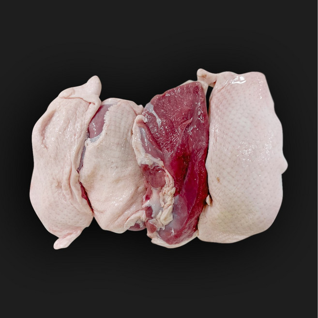 국내산 냉장 오리가슴살 생 오리 가슴살 슬라이스 구이 껍질 미제거, 1개, 1kg