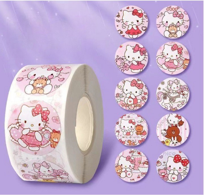 헬레나스토어 산리오 시나모롤2 스티커 1개 500매, 헬로키티