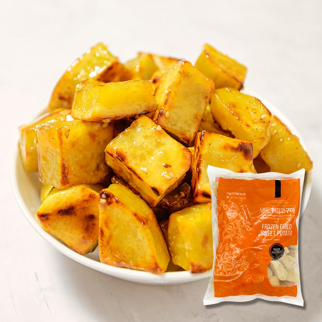 유탕 맛탕고구마, 1kg, 1개