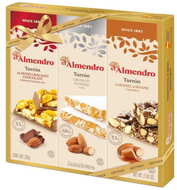 El Almendro 엘 알멘드로 터론 선물 세트 225g, 1개