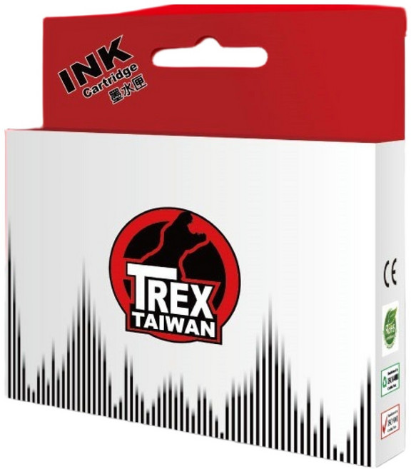 【T-REX霸王龍】HP 932XL 933XL 副廠相容墨水匣 色彩鮮豔 列印清晰 相容多款HP印表機, 黃色