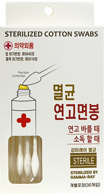 풍성 멸균 연고면봉 30p x 5개, 30개입