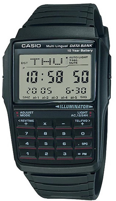 카시오 명품 손목시계 남성 여성 스포츠 패션 전자 학생 디지털 계산기 DBC-32-1A