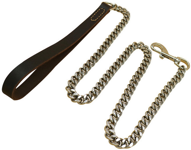 대형견리드줄 훈련용 중형견 80cm 숏리드줄 M, 1개