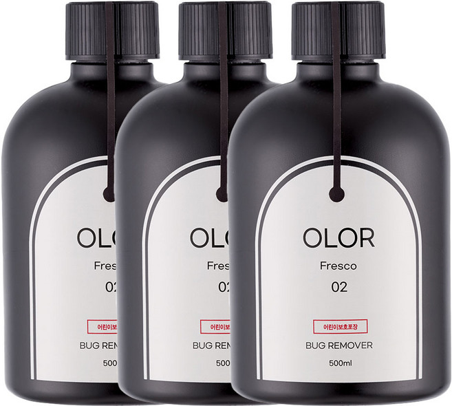 현대모비스 세차용품 버그리무버 500ml 새똥제거 벌레자국 오래된오염, 3개