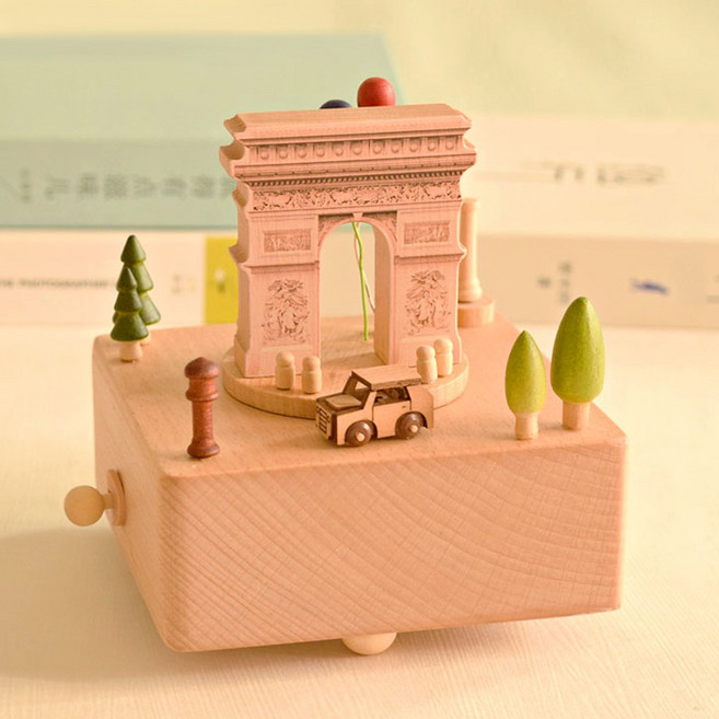 대만 오르골 자동차 회전 당일발송, 개선문