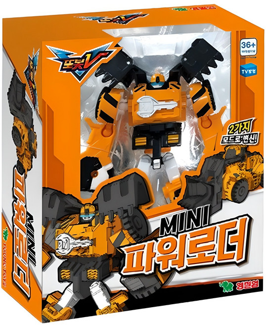 또봇 미니 파워로더 로봇장난감, 혼합색상, 1개