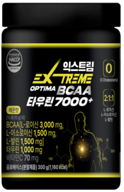 EXTREME 익스트림 PTIMA BCAA 타우린 300g 1통, none, 1개