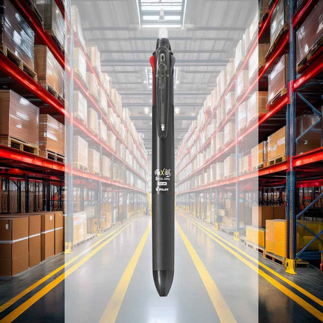 3색볼펜 슬림블랙 1개입 0.5mm 학용품 교사용품 선물용펜 필기구 사무실비품 직장인