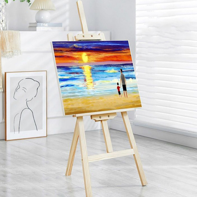 라라공방 고급 원목 미술 이젤