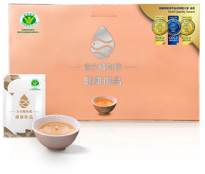 安永鮮物 健康御品鱸魚精禮盒-常溫, 15個, 60ml
