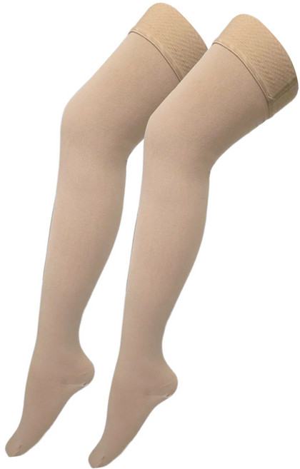 메디지아 의료용 허벅지 발막힘 압박스타킹 압박밴드 스킨, 허벅지형, 1세트