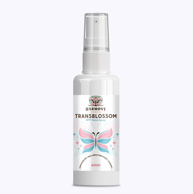 HUMAKEllc [영국] TransBlossom 음성 수정 스프레이 MTF 트랜스포밍 리큐드 페미닌 60밀리리터 x 1병, 1박스, 60ml
