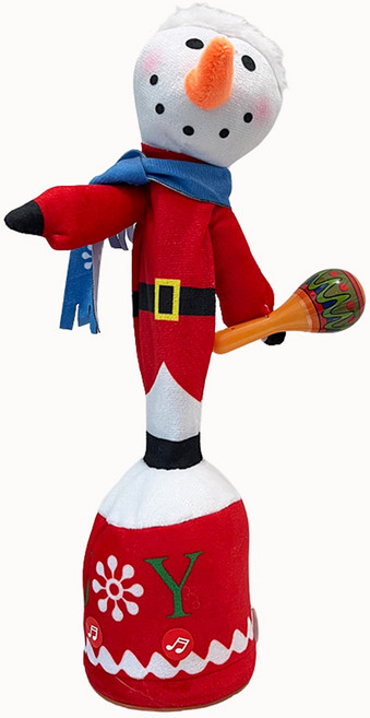 국내배송 말따라하는 선인장 크리스마스 성탄절 산타 눈사람 루돌프 아이 선물, 눈사람 선인장, 1개