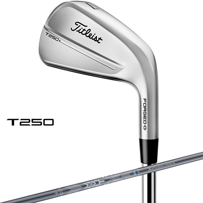 타이틀리스트 2025 일본스펙 T250 아이언 6개세트 (5-PW) MMT AMC BLUE 85 / S