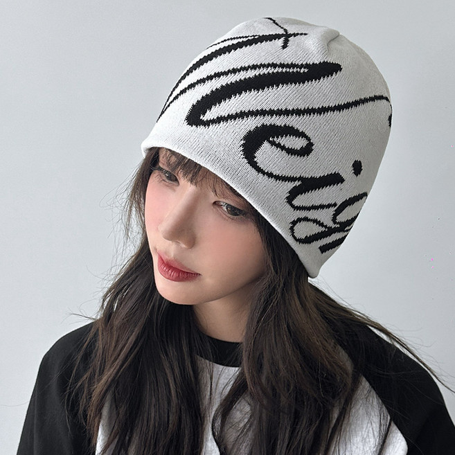 레터링 비니 봄 여름 가을 여자 남자 비니