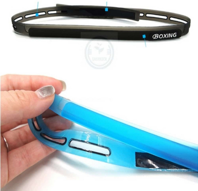 해결사의잡화점 실리콘 스포츠헤어밴드 스포츠머리밴드 라이딩헤어밴드