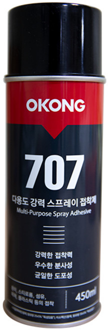 오공 다용도 강력 스프레이 접착제 707, 6개
