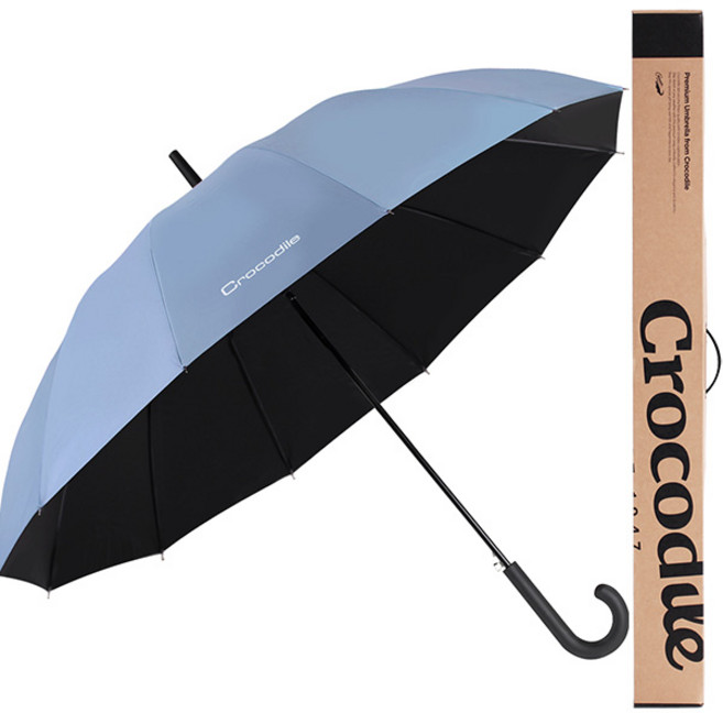 크로커다일 선물 케이스 UV 암막 곡자 장우산