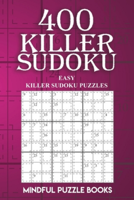 (영문도서)400 Killer Sudoku: Easy Killer Sudoku Puzzles Paperback, Createspace Independent Pub..., English, 9781727333596