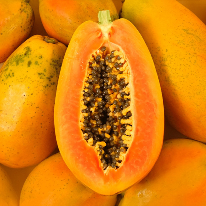 국내산 생 파파야 열매 스위탄품종 무농약 고당도 천사의과일, 파파야 1kg (1-2과), 1개, 1kg