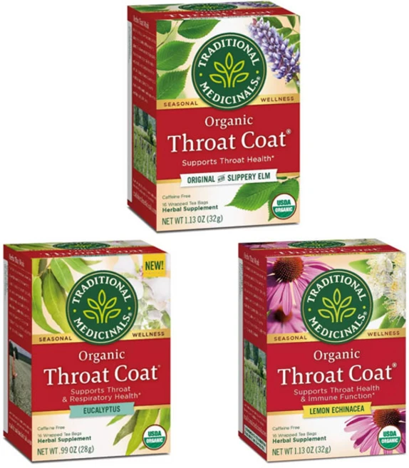 트레디셔널 메디셔널 오가닉 허브차 16개입 (3종 택1) / Throat Coat Herbal Tea, 2g, 1개, 32g - 쿠팡