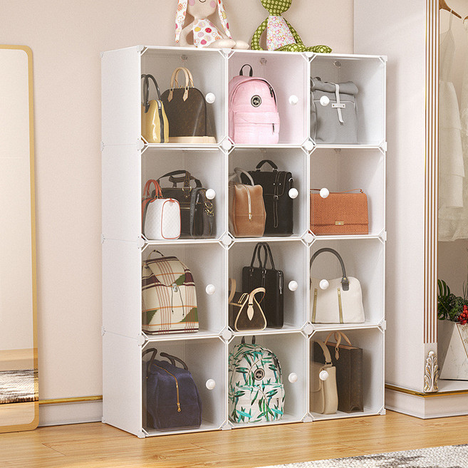 조립식 플라스틱 옷장 간이 수납장 원룸용 미니옷장 드레스룸 행거옷장 인테리어 선반옷장 시스템옷장, 5칸