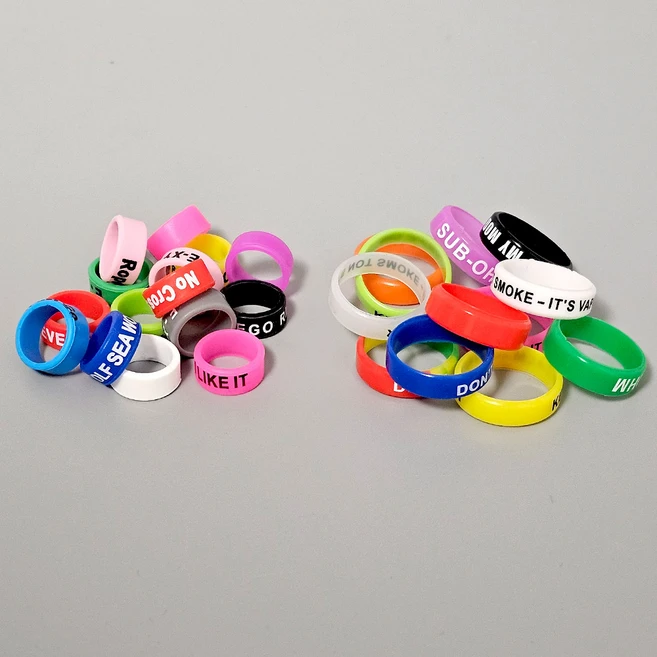 20p 낚시 미끄럼방지 실리콘 링 밴드 손잡이 그립 쿠션 튜닝 13mm 22mm, 20개, 랜덤발송_실리콘링 13mm+22mm혼합 - 쿠팡