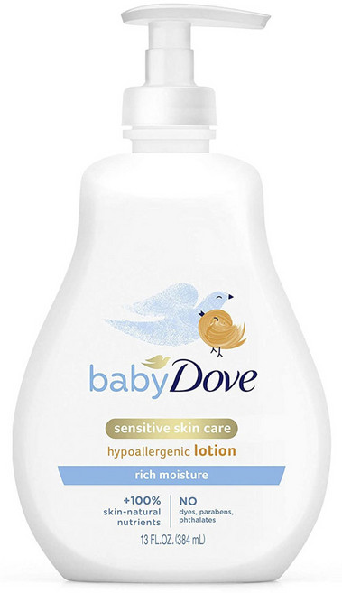 도브 저자극성 리치 모이스처 어린이로션, 1개, 384ml