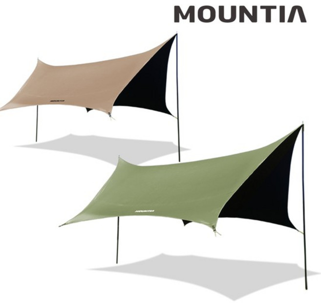 어반 헥사 타프 스킨 /블랙코팅 그늘막 차양막, 베이지(스킨 단품), 베이지(스킨 단품)