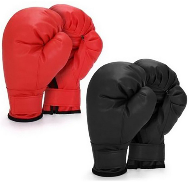 도매짱 권투 글러브 복싱 장갑 어린이 유소년 성인 격투기 (domejjang), 레드