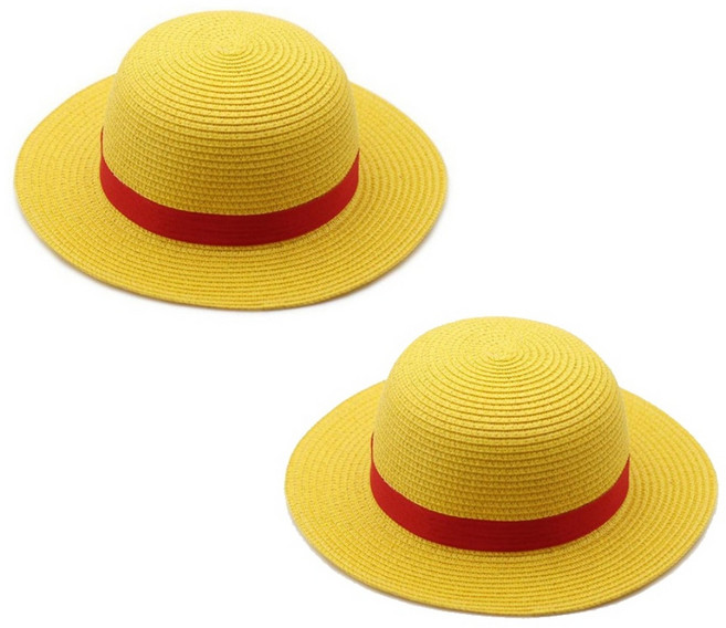 리빙듀오 파티 인형탈 인생네컷 생일 학예회 할로윈, 08.밀짚모자, 2개