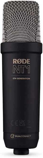 RODE NT1 5th 第5代XLR/USB-C雙輸出電容麥克風-附原廠避震架麥克風線, NT1 B