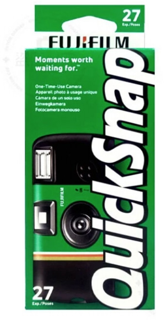 FUJIFILM QuickSnap 即可拍相機 ISO 400 27張, 1個, 國際版包裝