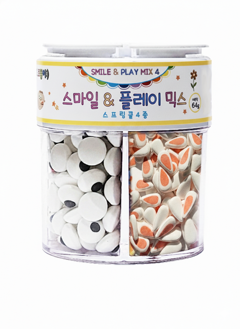 스마일 앤 플레이 스프링클 믹스, 64g, 1개