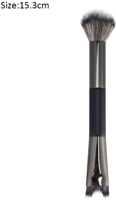 코 윤곽 U 자형 메이크업 브러쉬 듀얼 엔드 코 섀도우 메이크업 브러쉬 아이 섀도우 컨투어 페이스 하이라이팅 화장품 도구, [01] A