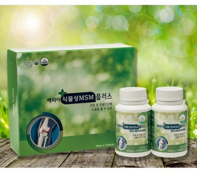 해피아 식물성 MSM 플러스(6개월), 1개, 280.8g