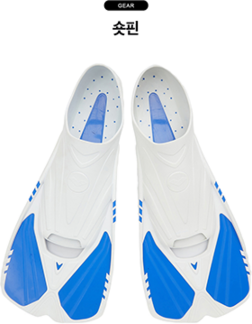 아레나 오리발 숏핀 - A4AC1AF03WHT