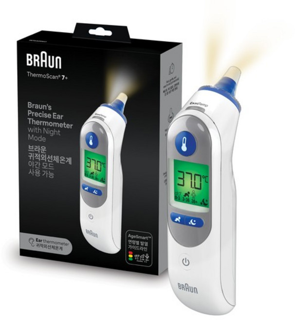 브라운 체온계 IRT-6525 KO+필터21p포함/정식수입, 1개