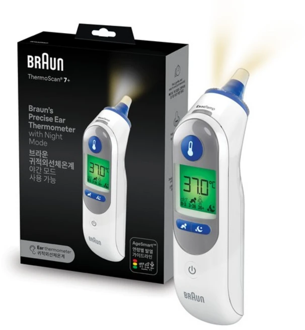 브라운 체온계 IRT-6525 KO+필터21p포함/정식수입, 1개 - 쿠팡