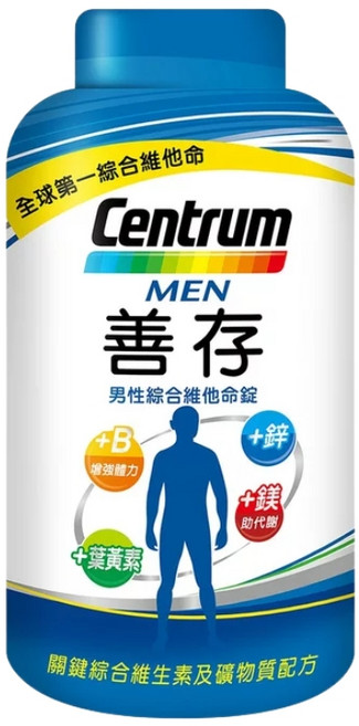 Centrum 善存 男性綜合維他命錠, 1套, 280顆