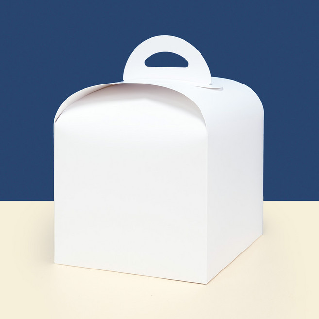 팡도르 이탈리아빵 파네바소 파네토네 손잡이 포장박스 백색, 25개