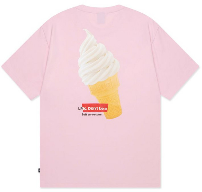 LMC SOFT ICE CREAM TEE light pink