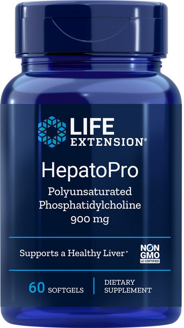 LIFE EXTENSION HepatoPro大豆軟膠囊 900mg, 60顆, 1罐