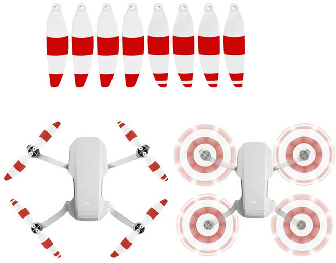 DJI MAVIC MINI 매빅미니 프로펠러 블레이드 1대분 4726F, 1개, (미니) 프로펠러(레드)