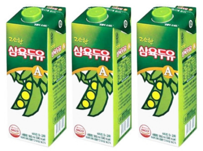 삼육두유 고소한맛 A, 950ml, 6개