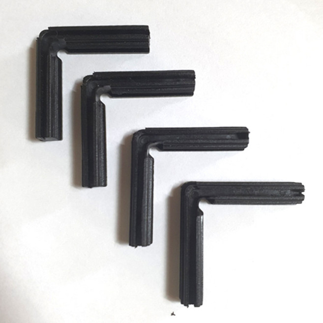 셀프 방충망교체 미세망 부자재 코너가드 4P, 코너가드4P(회색), 1세트