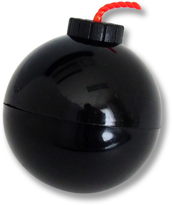 炸彈造型扭蛋殼 收納盒, 1個