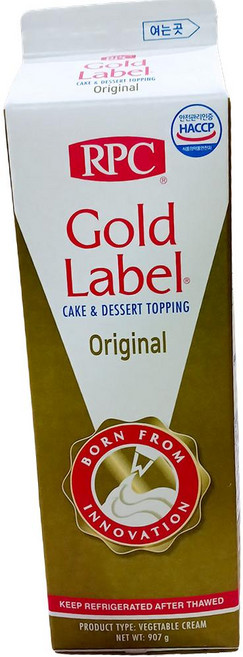 리치코리아 골드 라벨 907g 골드스탠다드, 1개